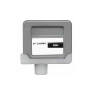Canon PFI-301MBK Compatible Pigment Matte Black Ink Cartridge (1485B001AA)