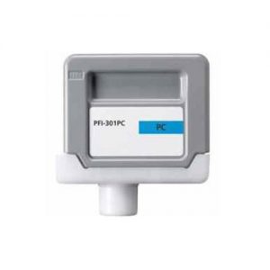 Canon PFI-301PC Compatible Pigment Photo Cyan Ink Cartridge (1490B001AA)