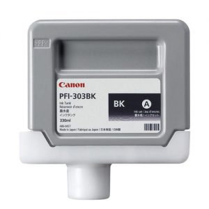 Canon PFI-303BK Original Black Ink Cartridge (2958B001AA)