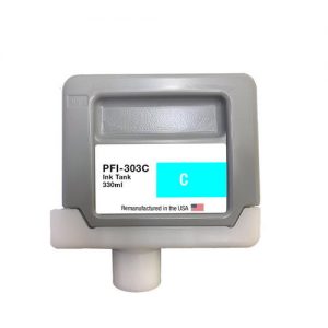 Canon PFI-303C Remanufactured Cyan Ink Cartridge (2959B001AA)