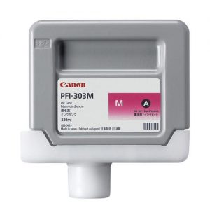 Canon PFI-303M Original Magenta Ink Cartridge (2960B001AA)