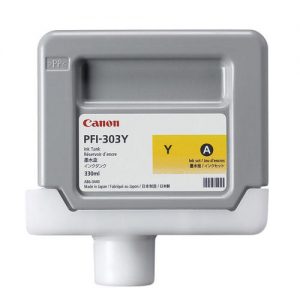 Canon PFI-303Y Original Yellow Ink Cartridge (2961B001AA)