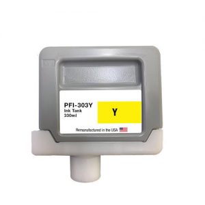 Canon PFI-303Y Remanufactured Yellow Ink Cartridge (2961B001AA)