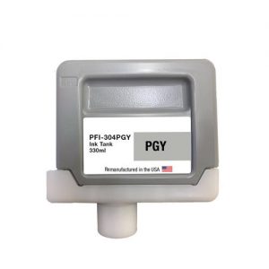 Canon PFI-304PGY Remanufactured Photo Gray Ink Cartridge (3859B005AA)