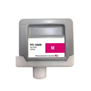 Canon PFI-306M Remanufactured Magenta Ink Cartridge (6659B001AA)