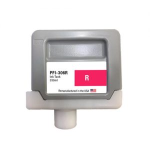 Canon PFI-306R Remanufactured Red Ink Cartridge (6663B001AA)