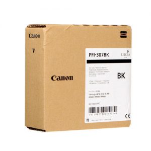 Canon PFI-307BK Original Black Ink Cartridge (9811B001)