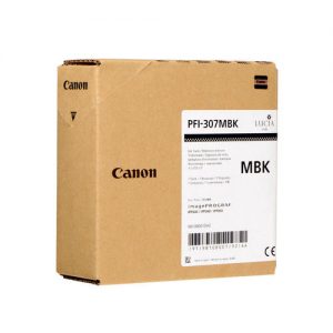 Canon PFI-307MBK Original Pigment Matte Black Ink Cartridge (9810B001)