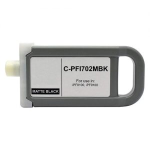 Canon PFI-702MBK Compatible Matte Black Ink Cartridge High Yield 700ML