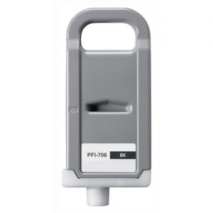 Canon PFI-706BK Compatible Black Ink Cartridge (6681B001AA)