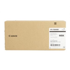Canon PFI-706MBK Original Matte Black Ink Cartridge High Yield (6680B001AA)