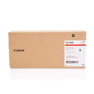Canon PFI-706R Original Red Ink Cartridge High Yield (6687B001AA)