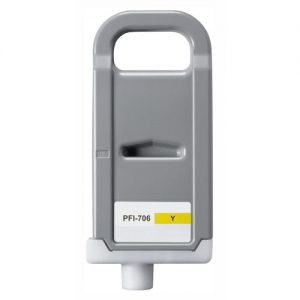 Canon PFI-706Y Compatible Yellow Ink Cartridge (6684B001AA)