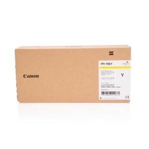 Canon PFI-706Y Original Yellow Ink Cartridge High Yield (6684B001AA)