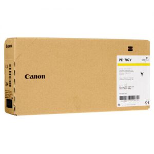 Canon PFI-707Y Original Yellow Ink Cartridge (9824B001)