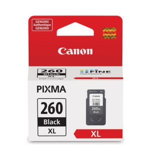 Canon PG-260XL Original Black Ink Cartridge High Yield (3706C001)
