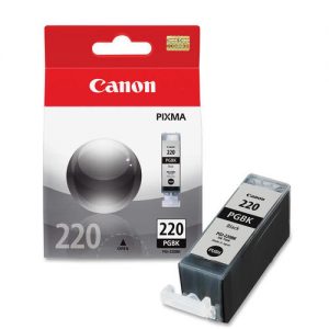 Canon PGI-220PGBK Original Pigment Black Ink Cartridge (2945B001)