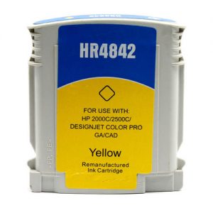 Compatible HP 10 C4842A Yellow Ink Cartridge
