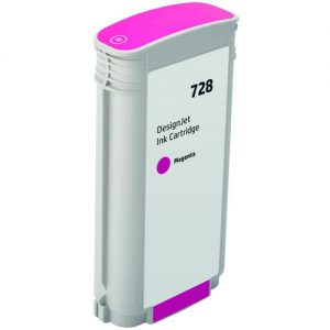 Compatible HP 728 F9J66A 130ml Magenta Ink Cartridge