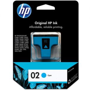 HP 02 C8771WN Original Cyan Ink Cartridge