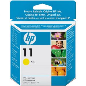 HP 11 C4838AN Original Yellow Ink Cartridge 28ml