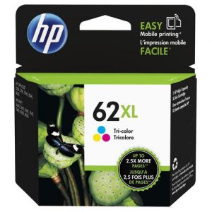 HP 62XL C2P07AN Original Tri-Color Ink Cartridge High Yield