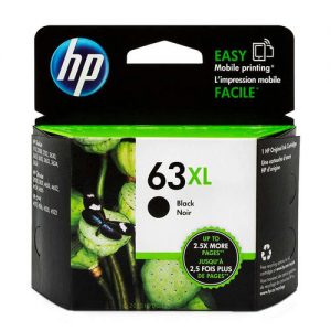 HP 63XL F6U64AN Original Black Ink Cartridge High Yield