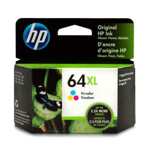 HP 64XL N9J91AN Original Tri-color Ink Cartridge High Yield