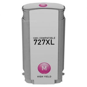 HP 727 B3P20A Compatible Magenta Ink Cartridge Standard Yield 130ml