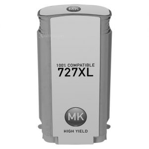 HP 727 B3P22A Compatible Matte Black Ink Cartridge Standard Yield 130ml