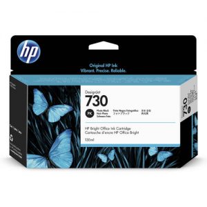 HP 730 P2V67A Original Photo Black Ink Cartridge 130ml
