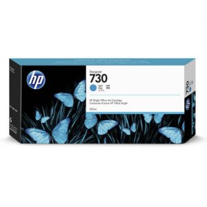 HP 730 P2V68A Original Cyan Ink Cartridge High Yield 300ml