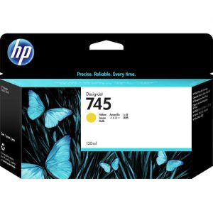 HP 745 F9J96A Original Yellow Ink Cartridge 130ml