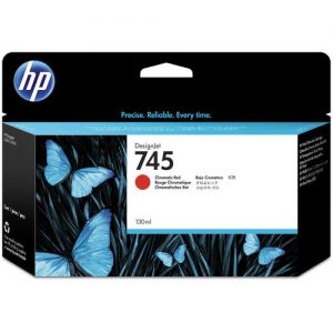 HP 745 F9K00A Original Chromatic Red Ink Cartridge 130ml