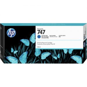 HP 747 P2V85A Original Chromatic Blue Ink Cartridge