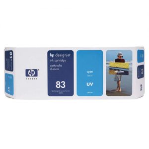 HP 83 C4941A Original Cyan UV Ink Cartridge