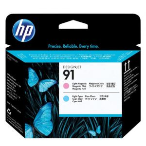 HP 91 C9462A Original Light Magenta and Light Cyan Printhead