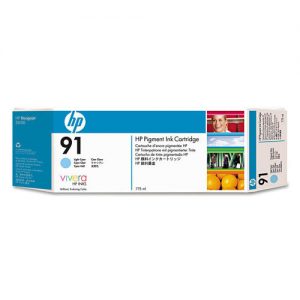 HP 91 C9470A Original Light Cyan Ink Cartridge