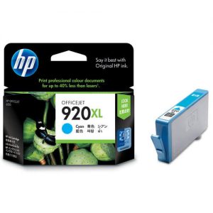 HP 920XL CD972AN Original Cyan Ink Cartridge High Yield
