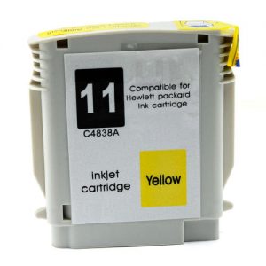 Remanufactured HP 11 C4838A HP 13 C4817A Yellow Ink Cartridge High Yield