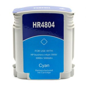 Remanufactured HP 12 C4804A Cyan Ink Cartridge