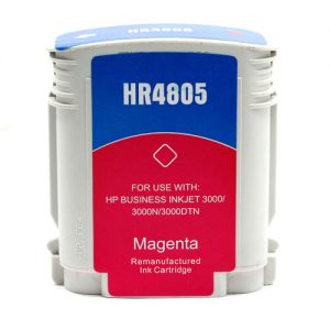 Remanufactured HP 12 C4805A Magenta Ink Cartridge