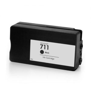 Remanufactured HP 711 CZ133A Black Ink Cartridge High Yield 80ml