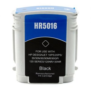 Remanufactured HP 84 C5016A Black Ink Cartridge