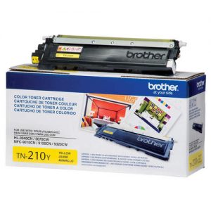 Brother TN-210 Original Toner Cartridge – Yellow