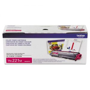 Brother TN-221M Original Magenta Toner Cartridge