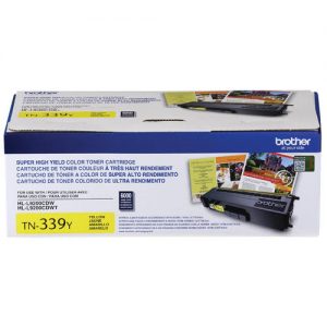 Brother TN339Y Original Yellow Toner Cartridge Extra High Yield
