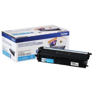 Brother TN433C Original Cyan Toner Cartridge High Yield 4000 Pages