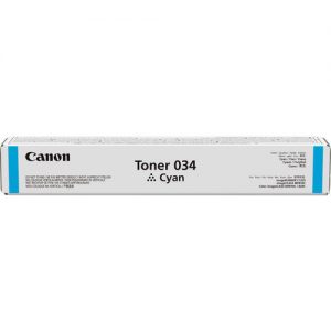 Canon 034 9453B001 Original Cyan Toner Cartridge