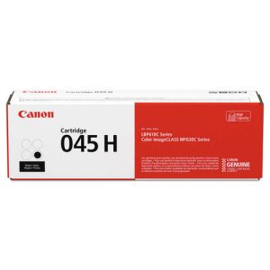 Canon 045H 1246C001 Original Black Toner Cartridge High Yield